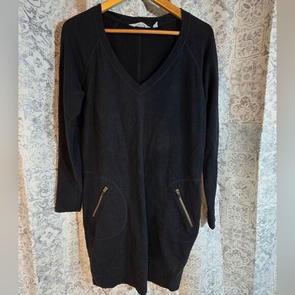 Athleta Enchanted Dress discontinued  size med cotton blend comfortable stretch - Picture 2 of 11